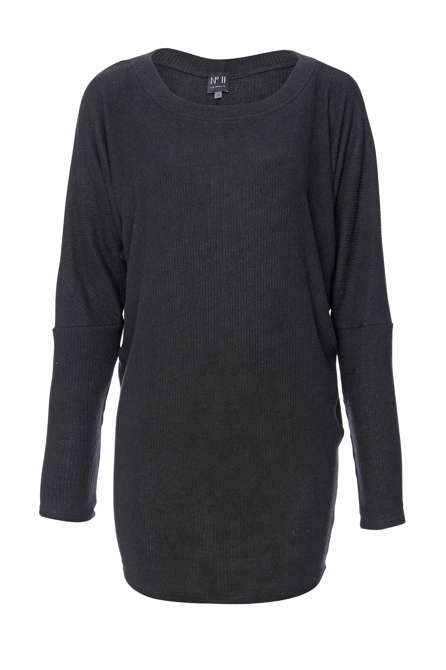 Roberta Brushed Ribbed Long Sleeve Tunic