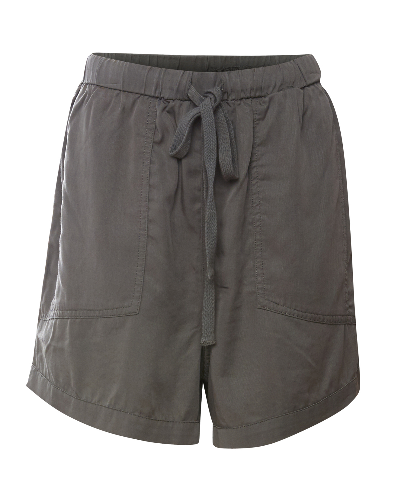 Pull-on Tie Front Short