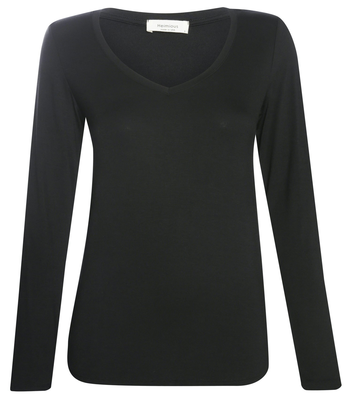 V-Neck Long Sleeve Top