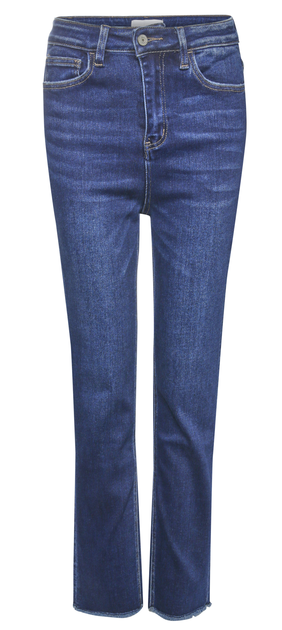 Super High Rise Stretch Slim Straight