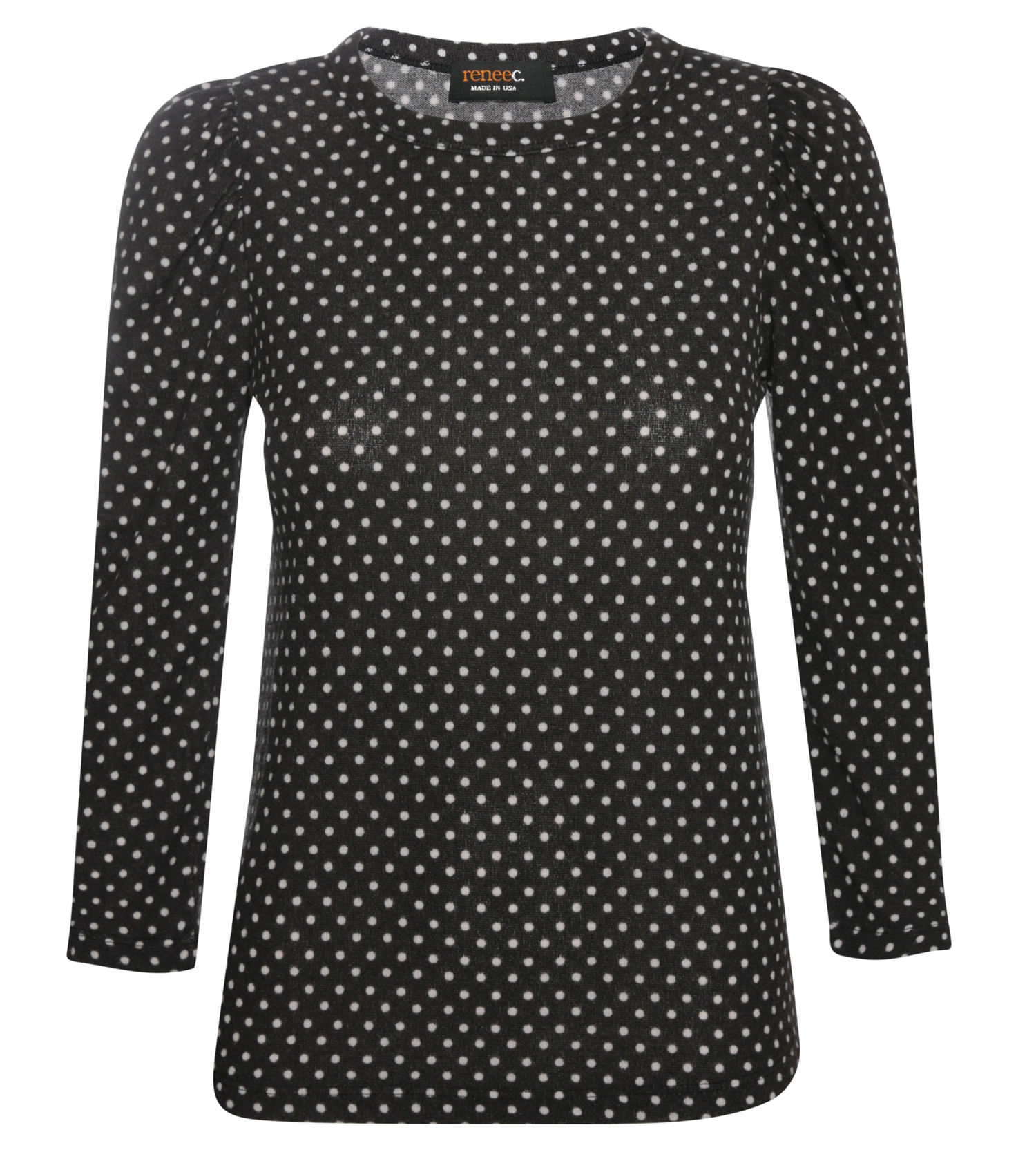 Printed Puff Sleeve Blouse