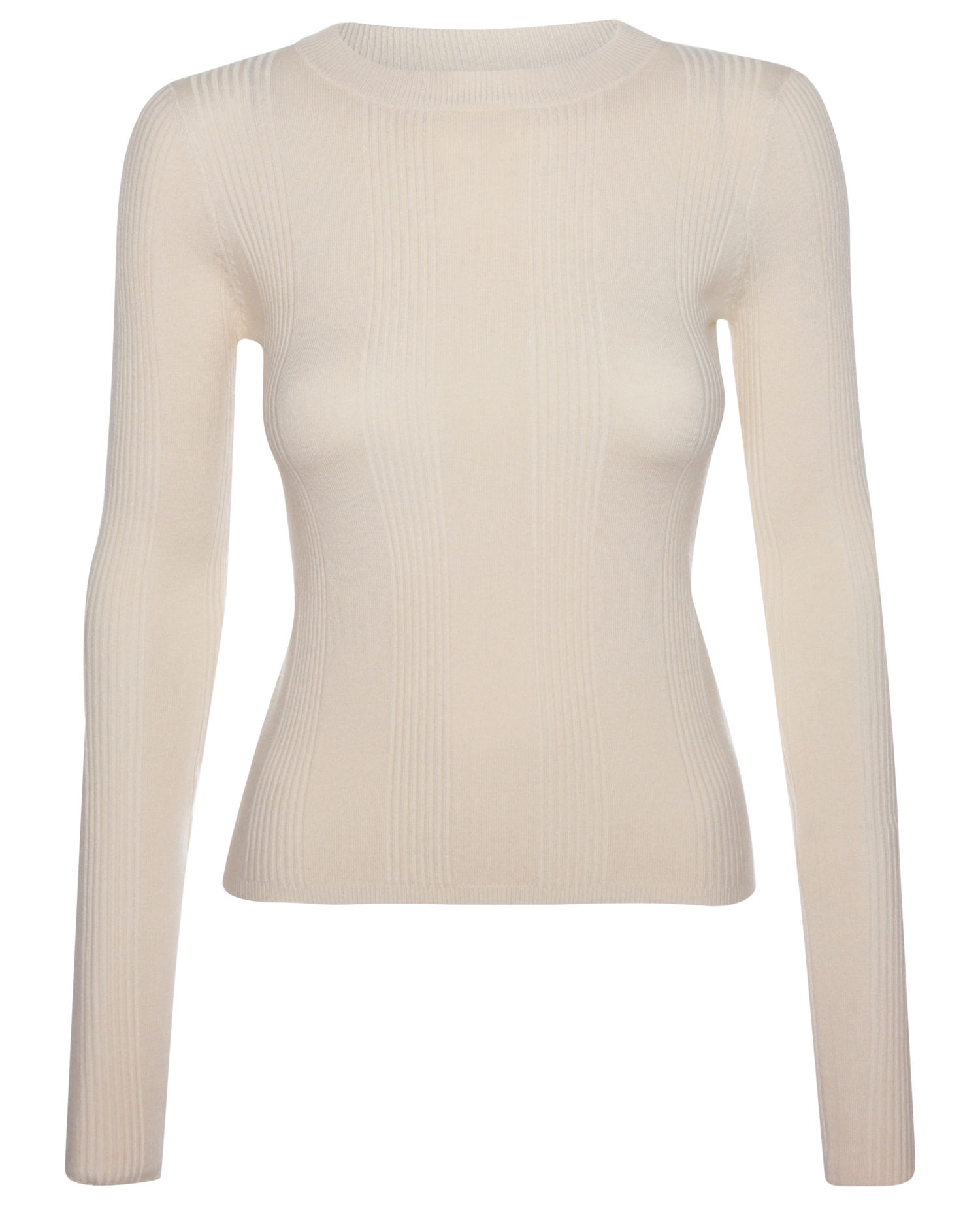 Textured Long Sleeve Knit Top