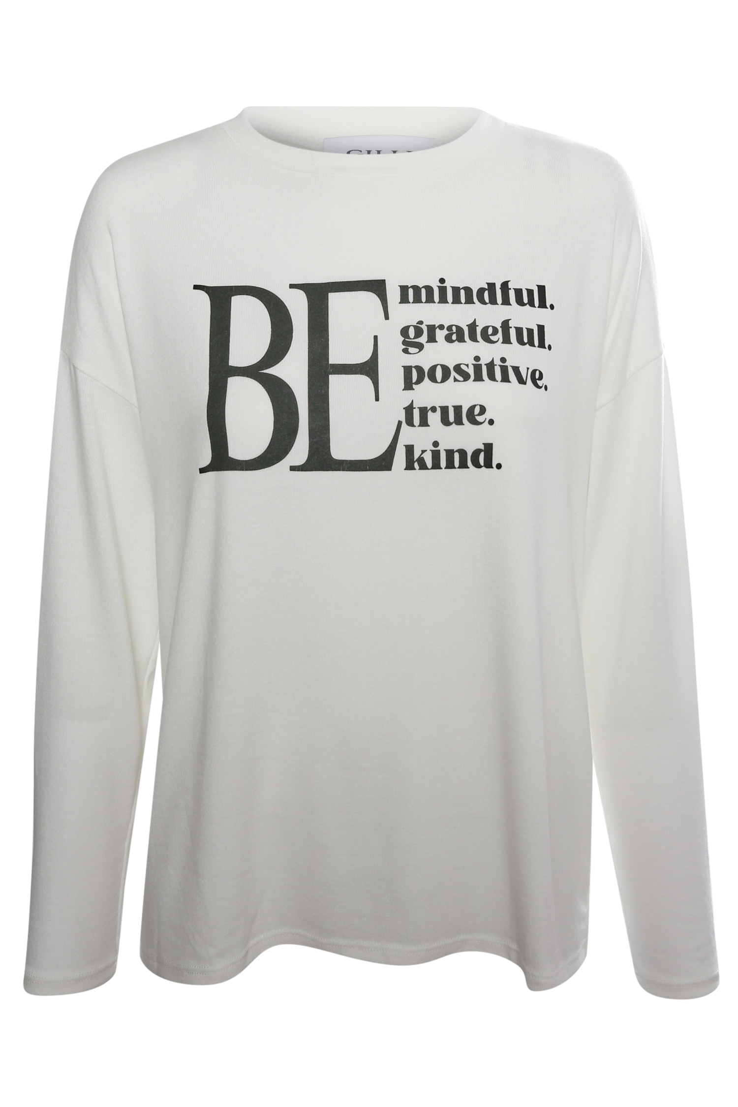 'Be' Graphic Long Sleeve
