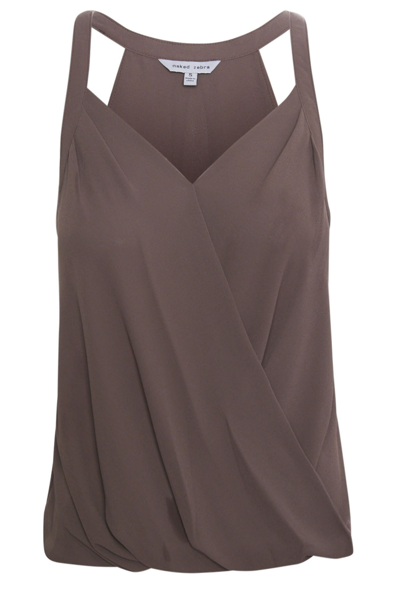 Surplice Halter Style Blouse