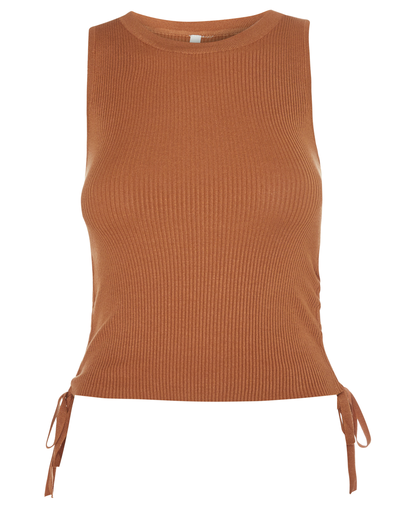 Ruched Side Knit Tank