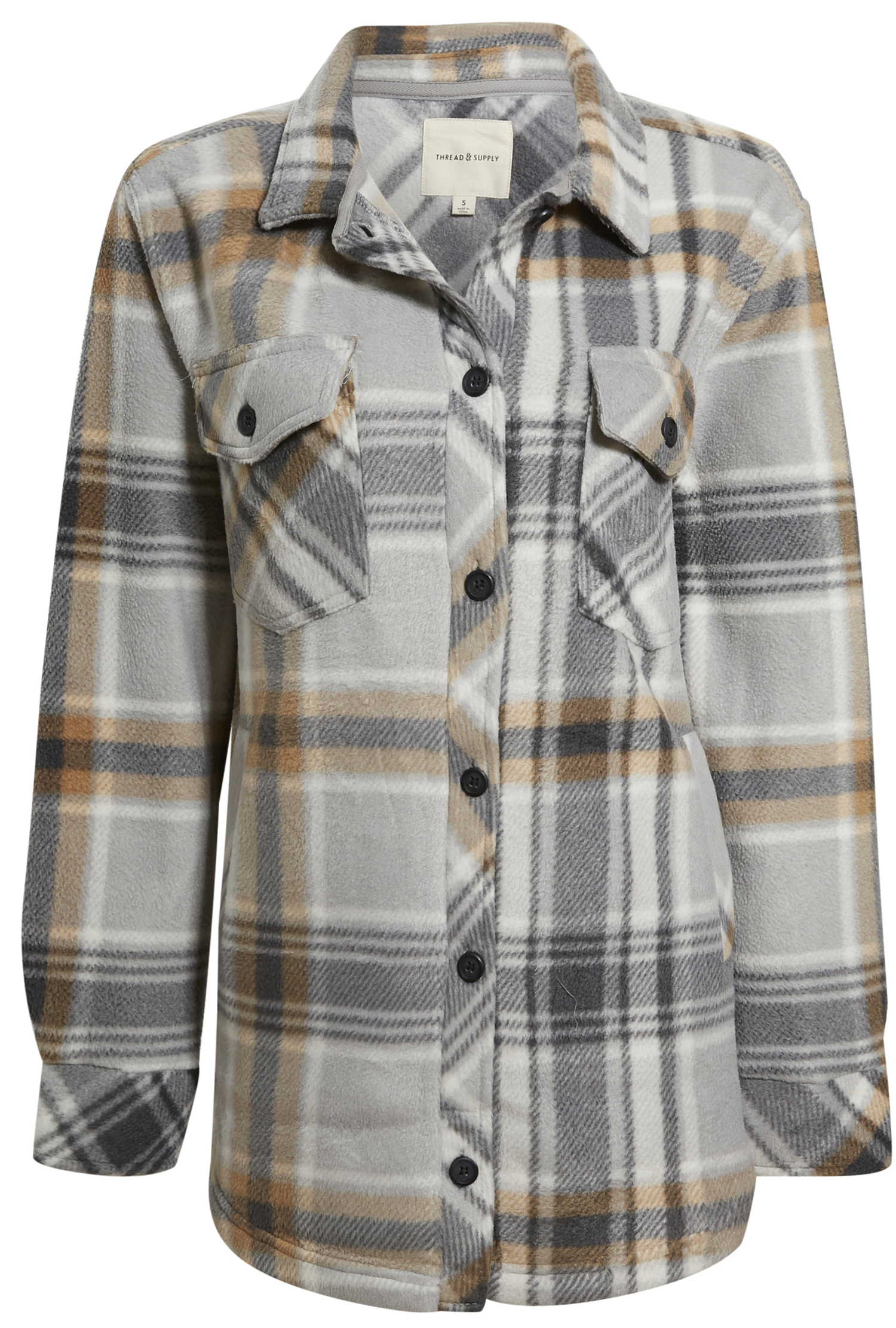 Thread & Supply Plaid Shacket