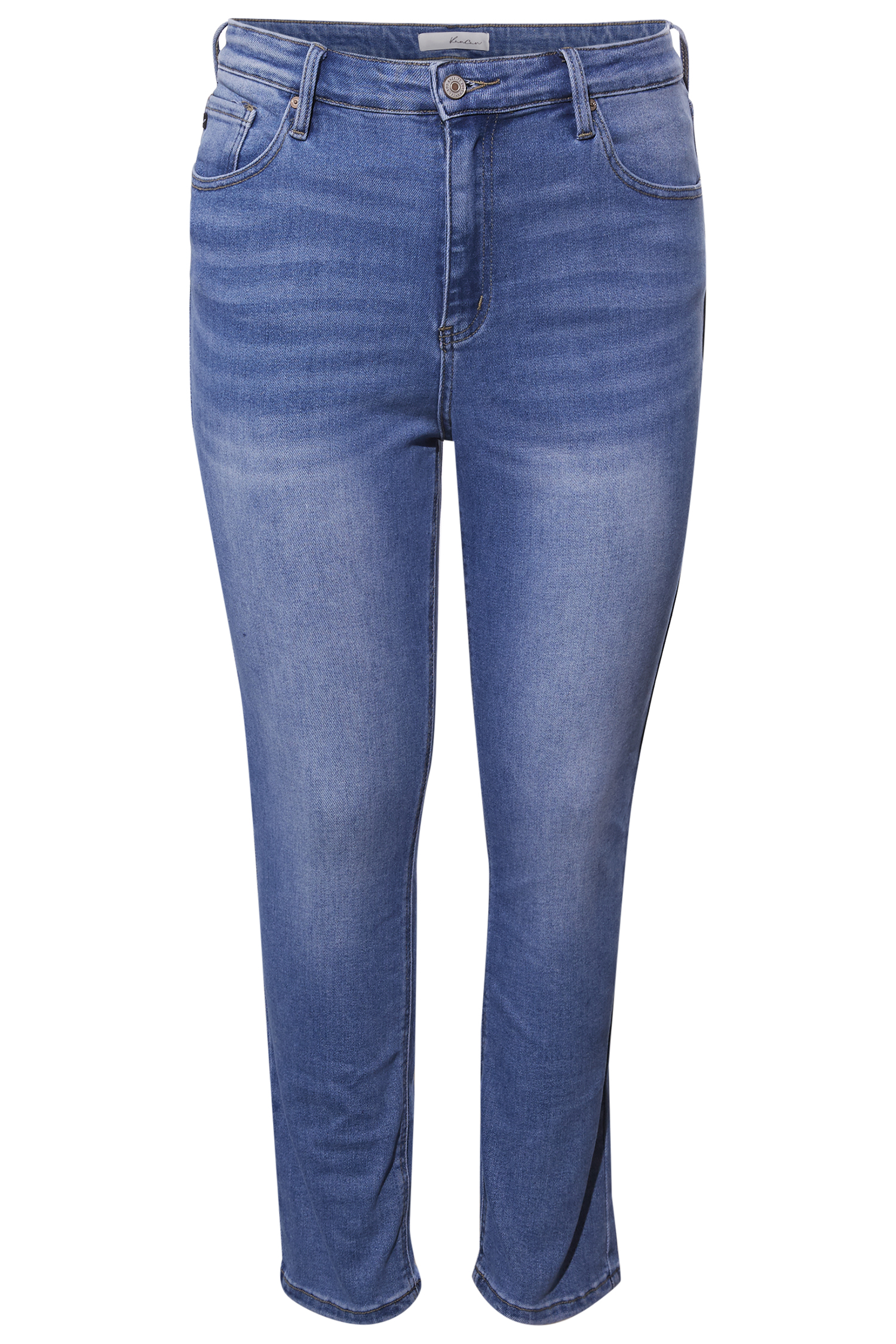 High Rise Straight Leg Denim