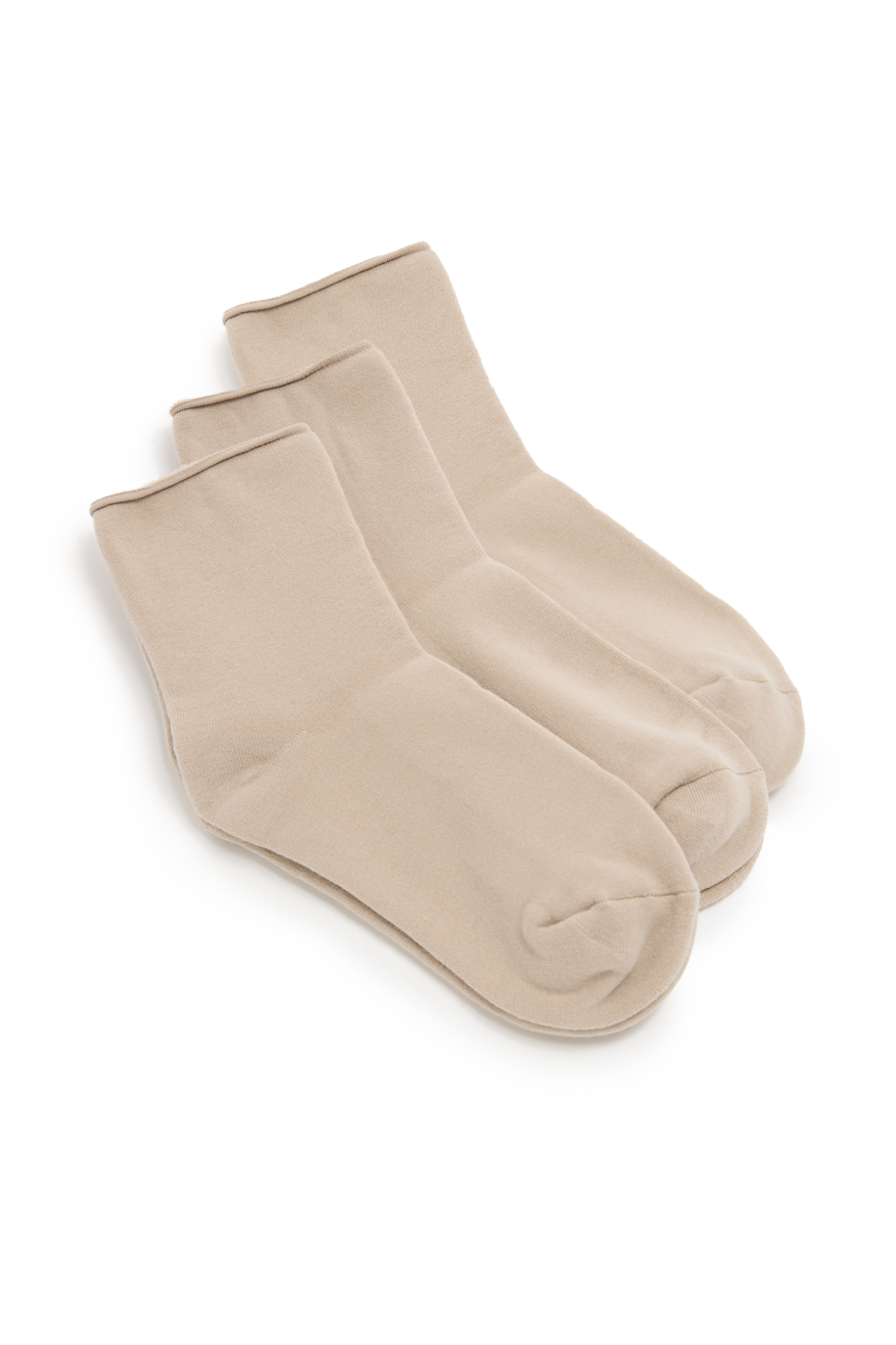 Claire Core Socks (Pack of 3) Beige