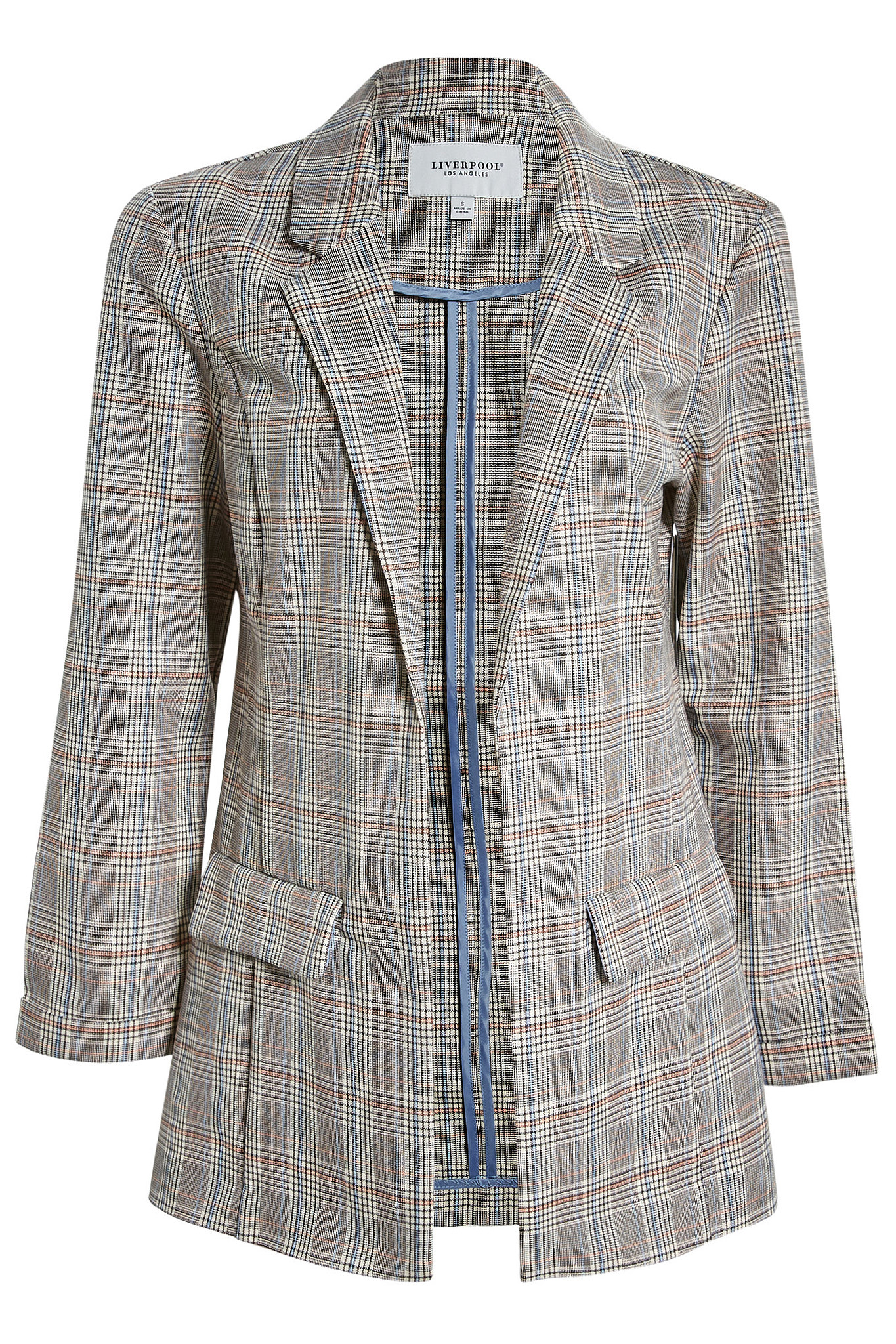 Liverpool Plaid Blazer