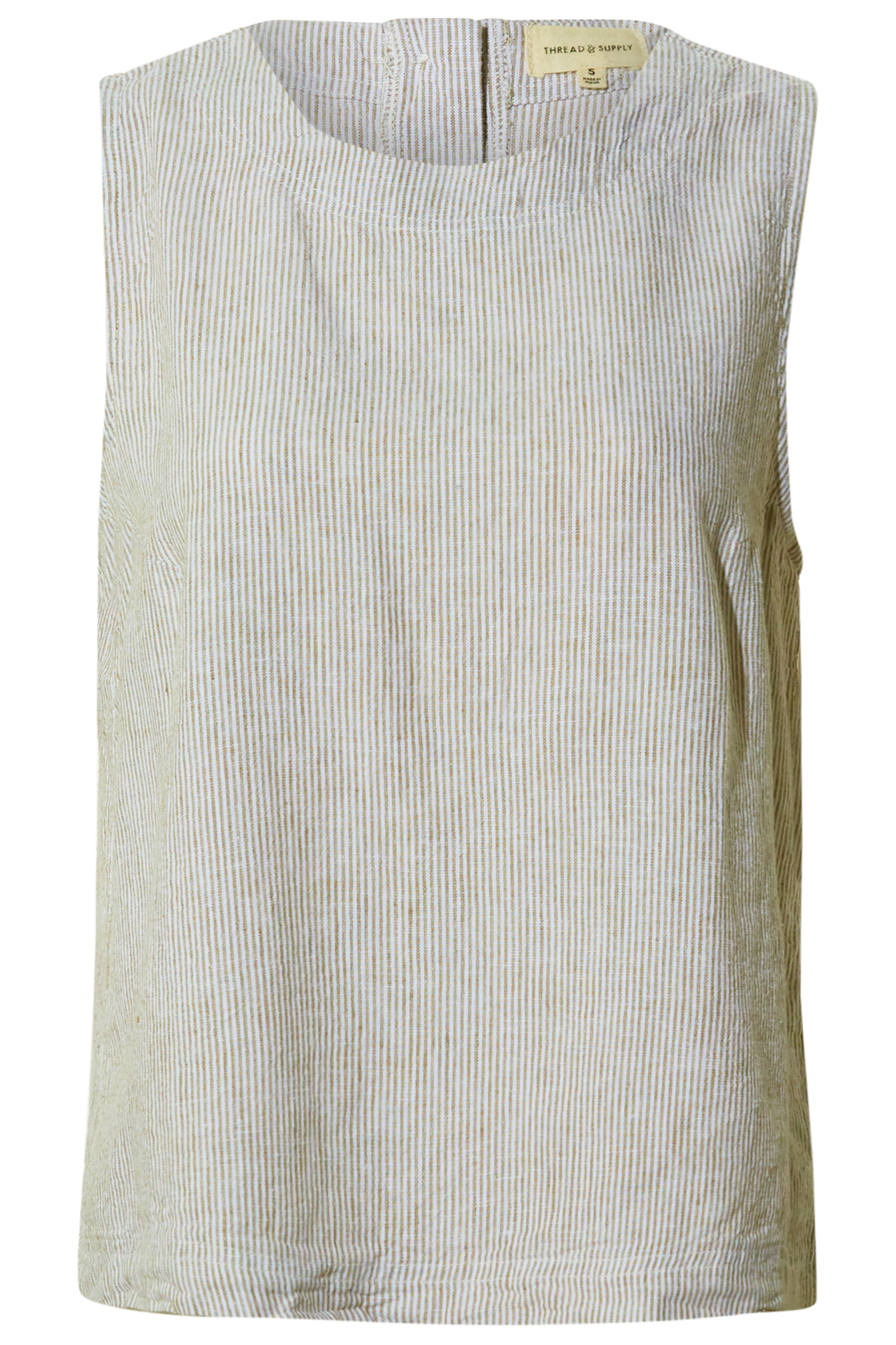 Thread & Supply Back Button Detail Tank