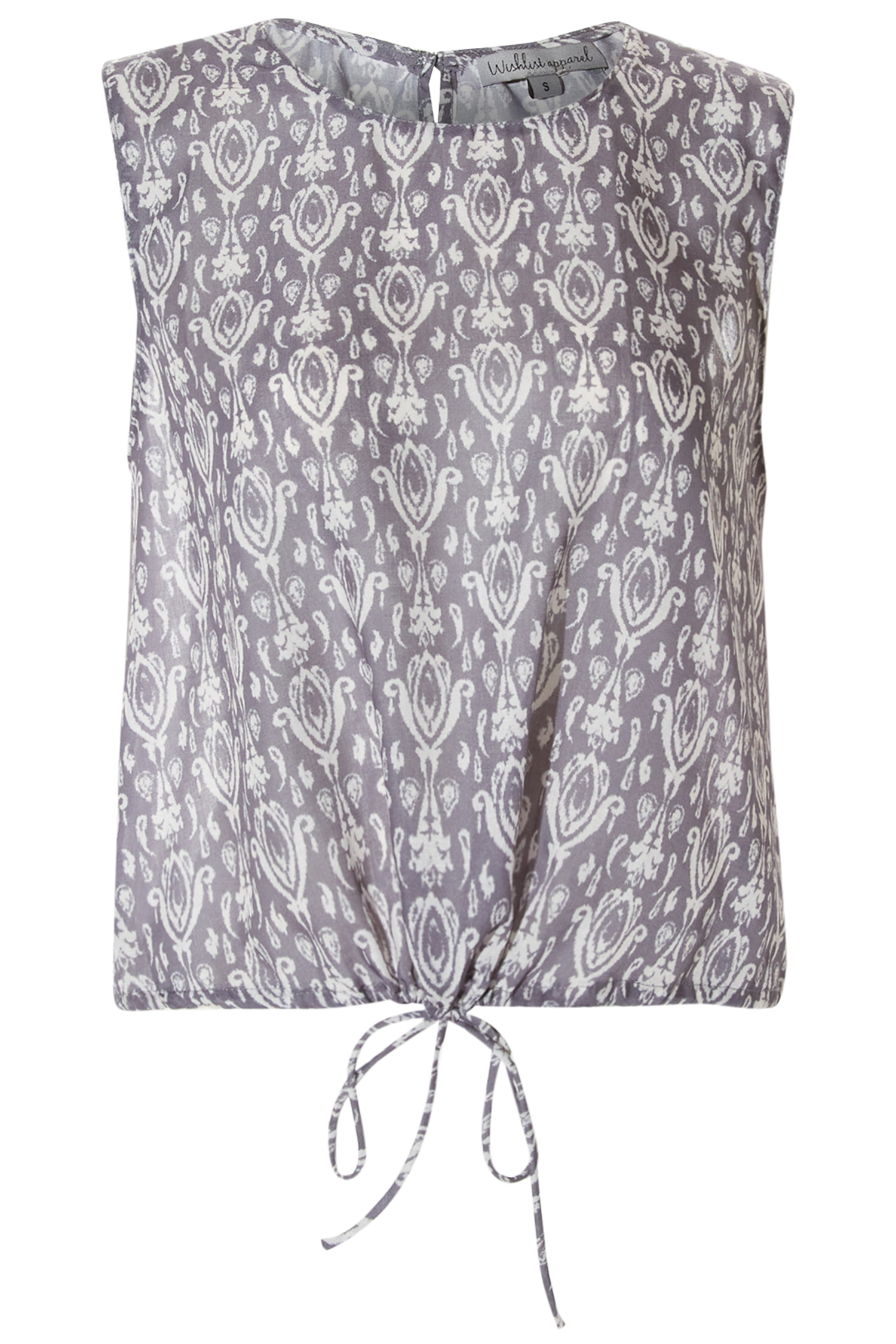 Paisley Drawstring Tank
