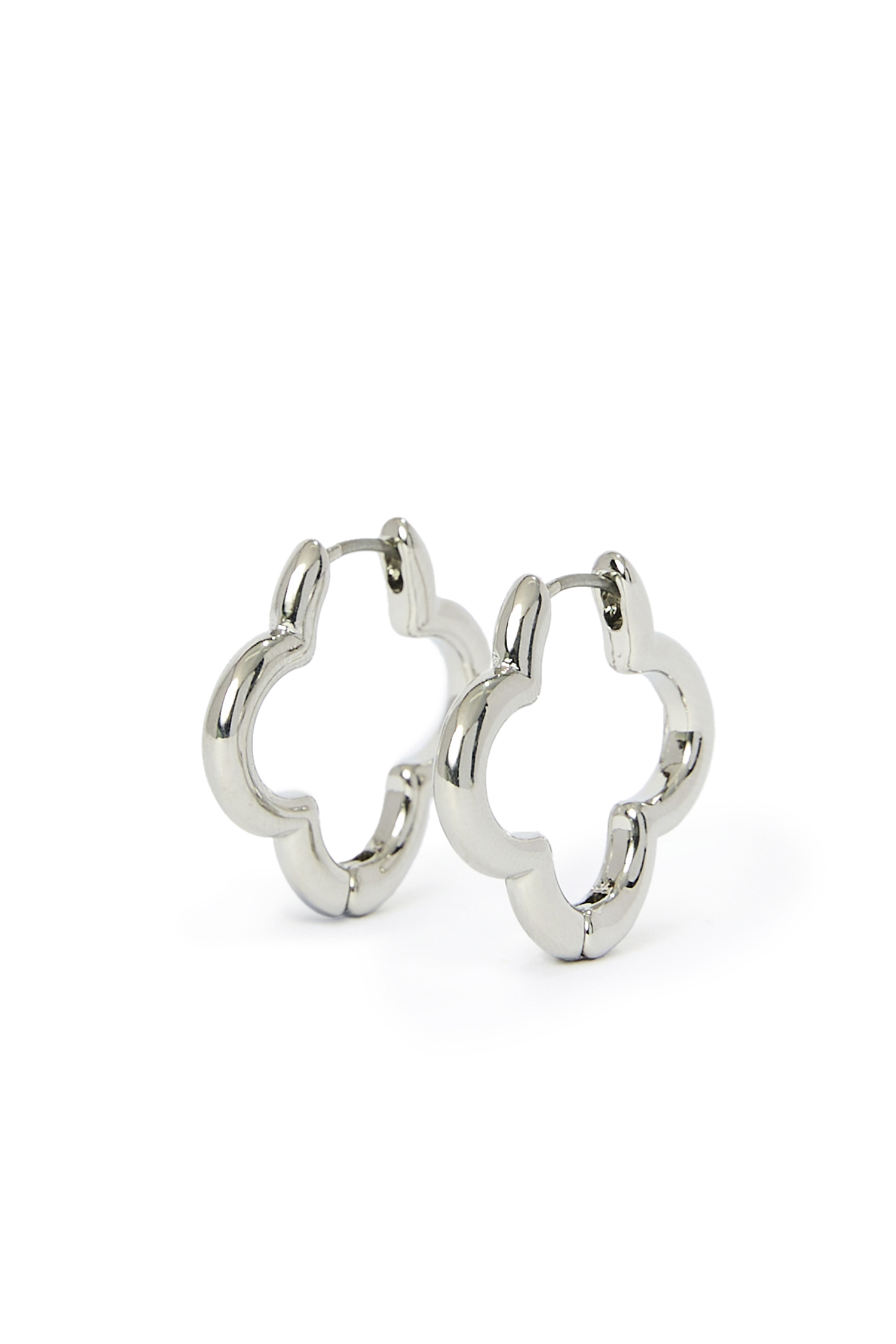 Clover Hoop Earrings