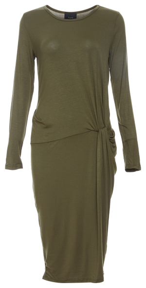 Mica Side Ruched Fitted Dress