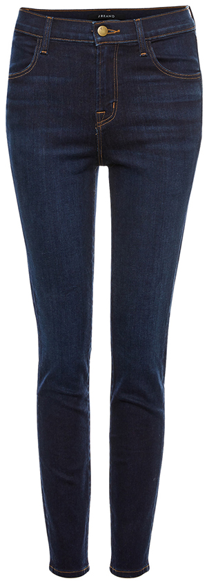 J Brand for DAILYLOOK Exclusive Alana High Rise Crop Skinny