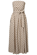 Strapless Midi Dress
