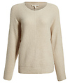 Ribbed Contrast Pullover