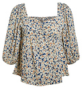 Floral Sweet Heart Blouse