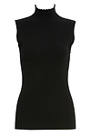 525 America Mock Neck Sleeveless Top