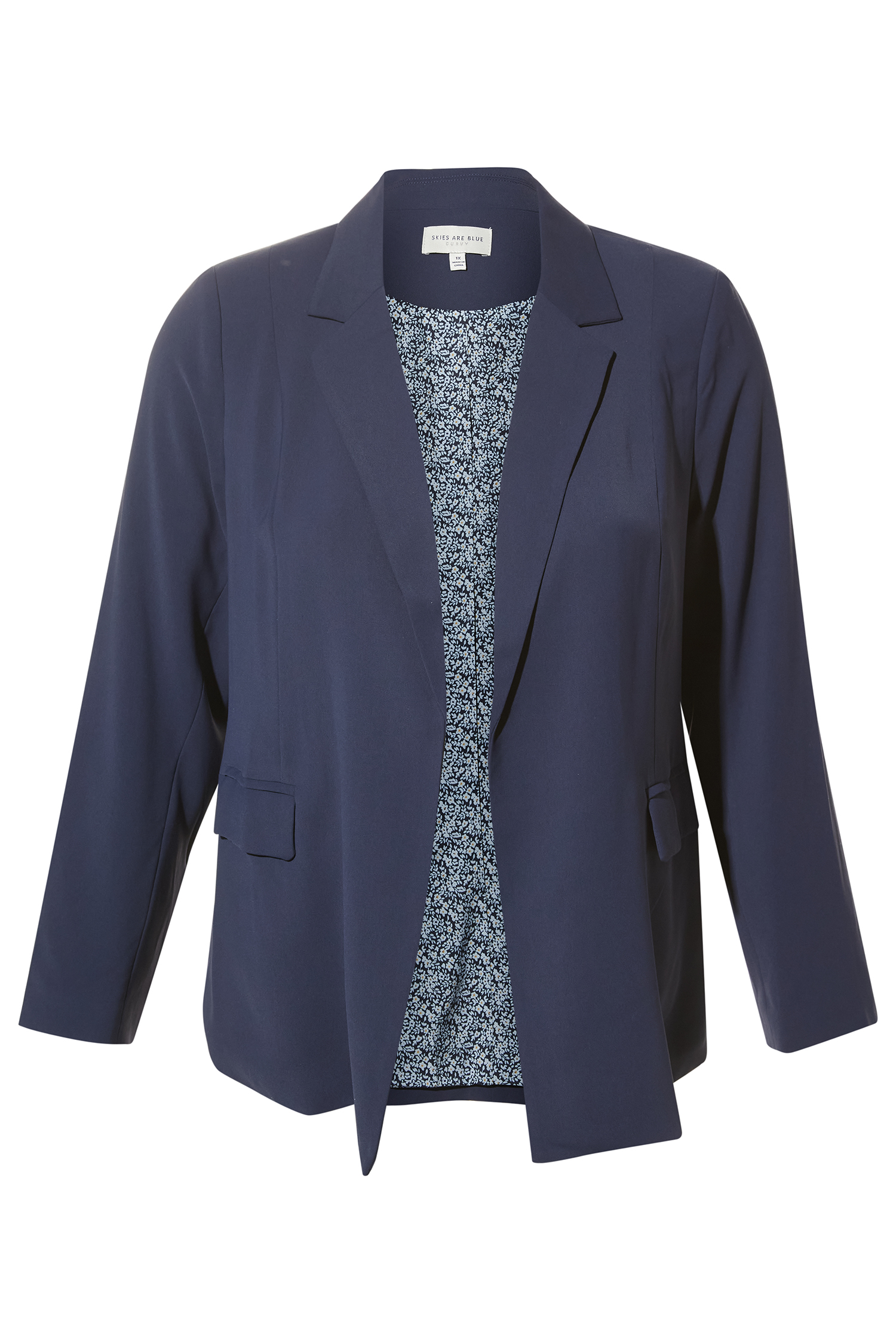 Open Front Blazer