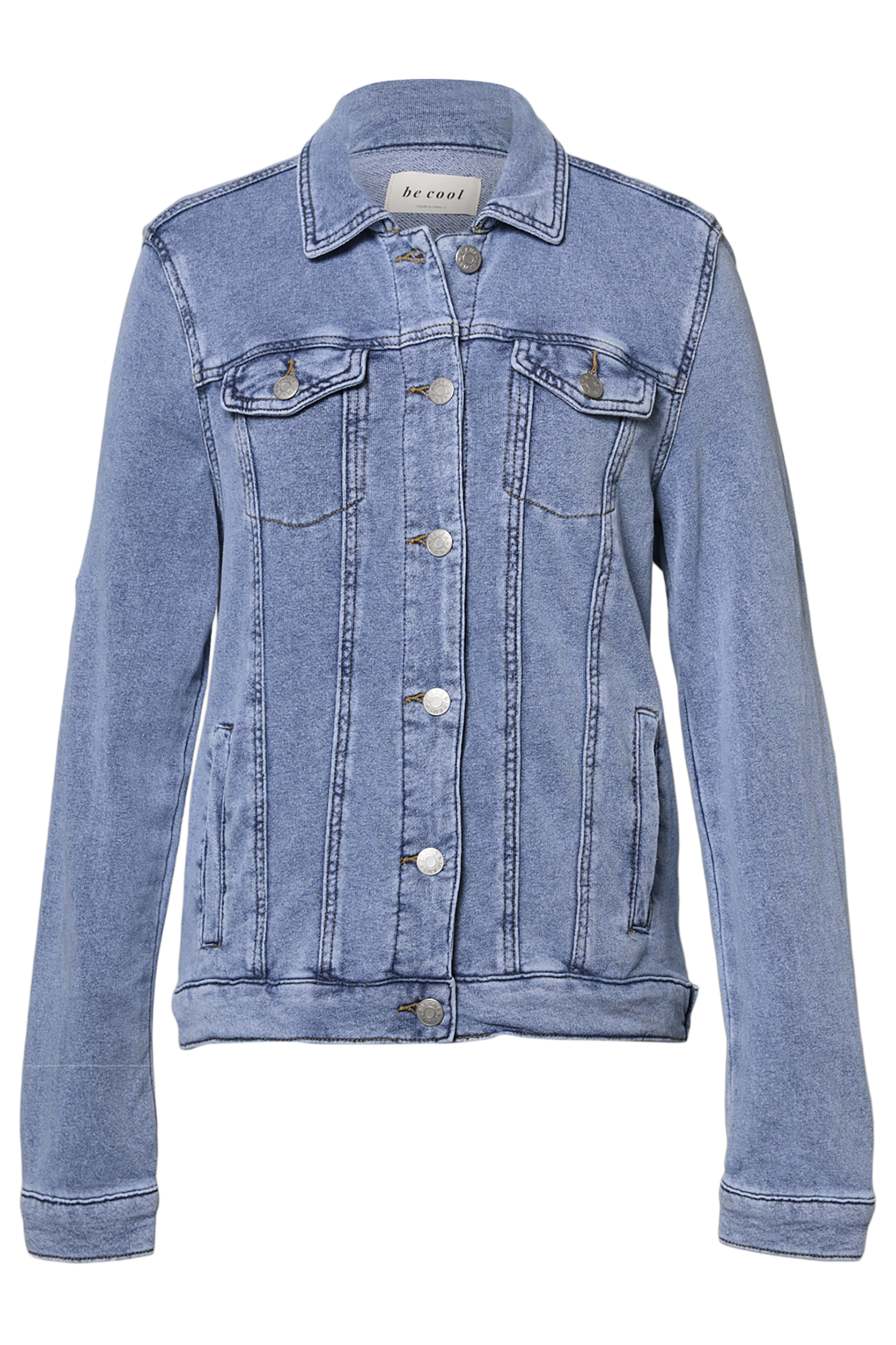 Knit Denim Jacket