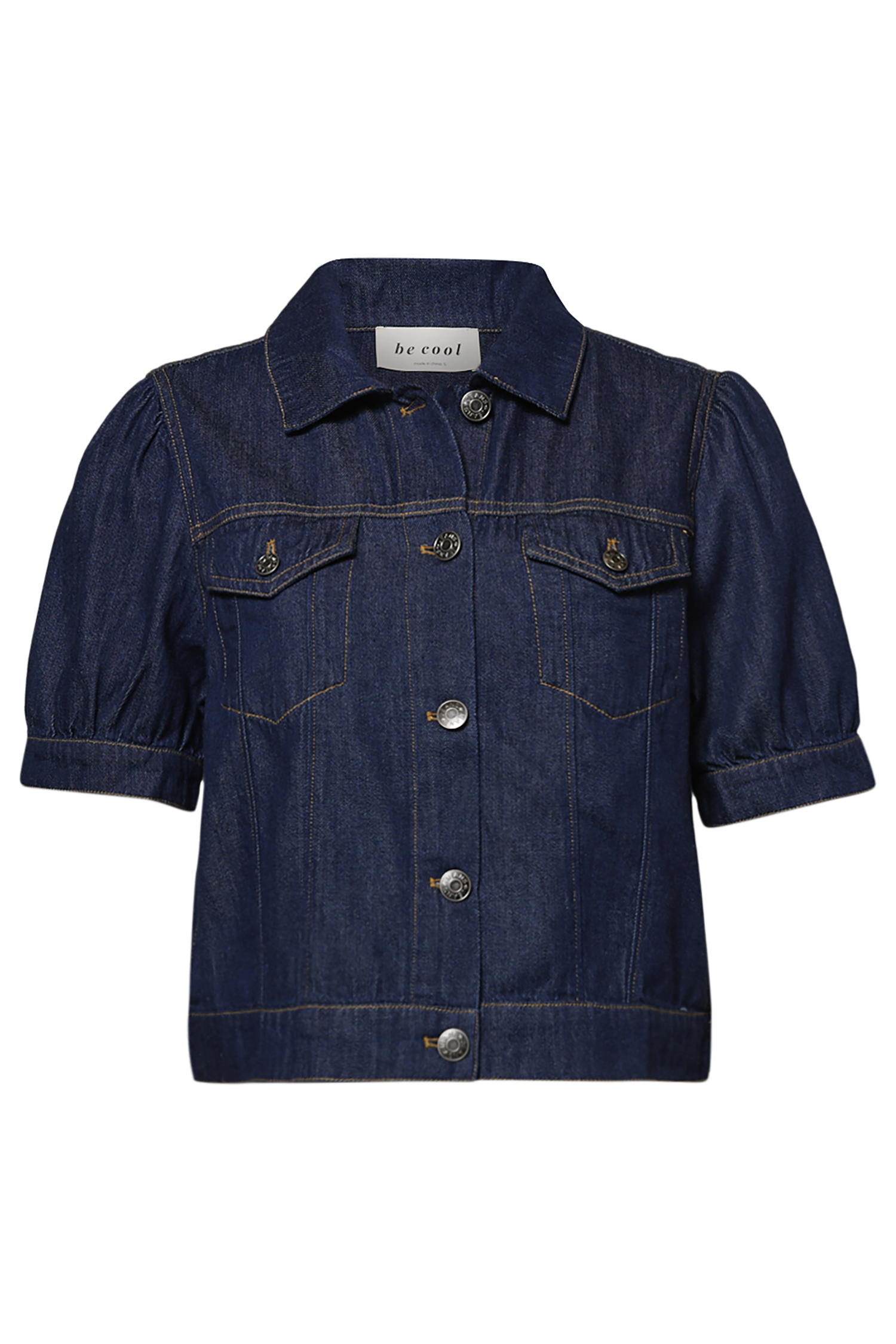 Denim Cropped Jacket