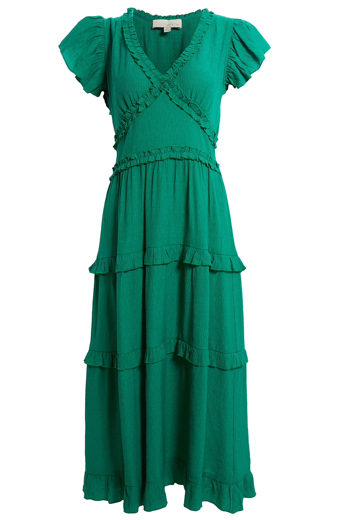 Ruffled Tiered Maxi Dress