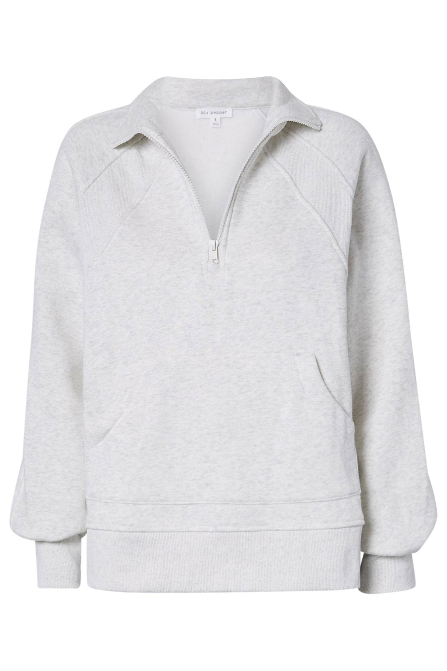 Half Zip Long Sleeve Sweater