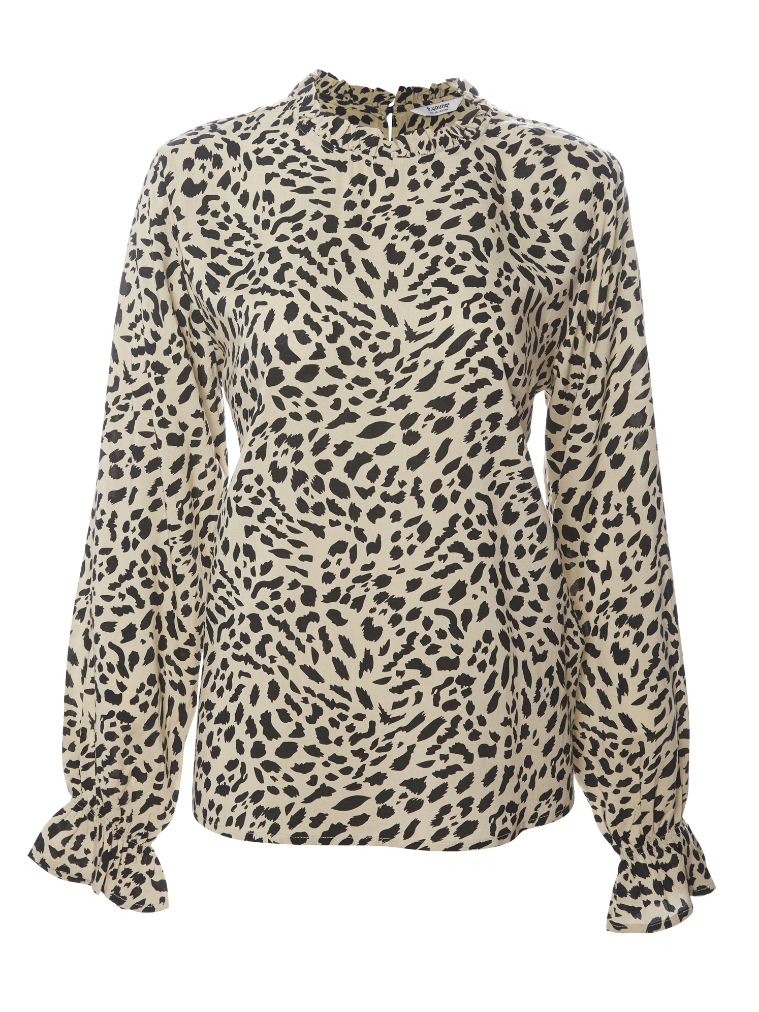 ICHII Leopard Print Blouse