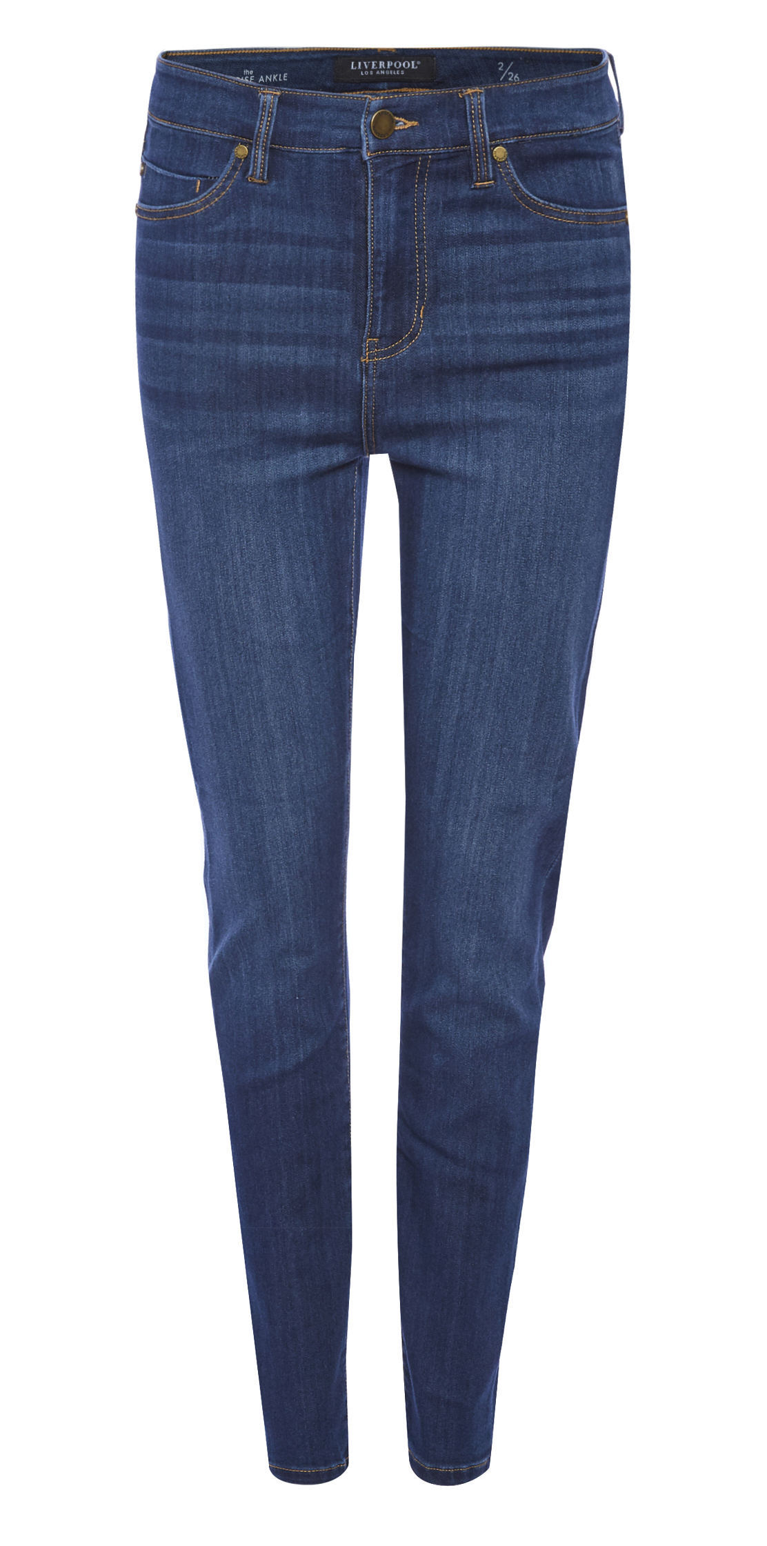 Liverpool Classic High Rise Ankle Denim