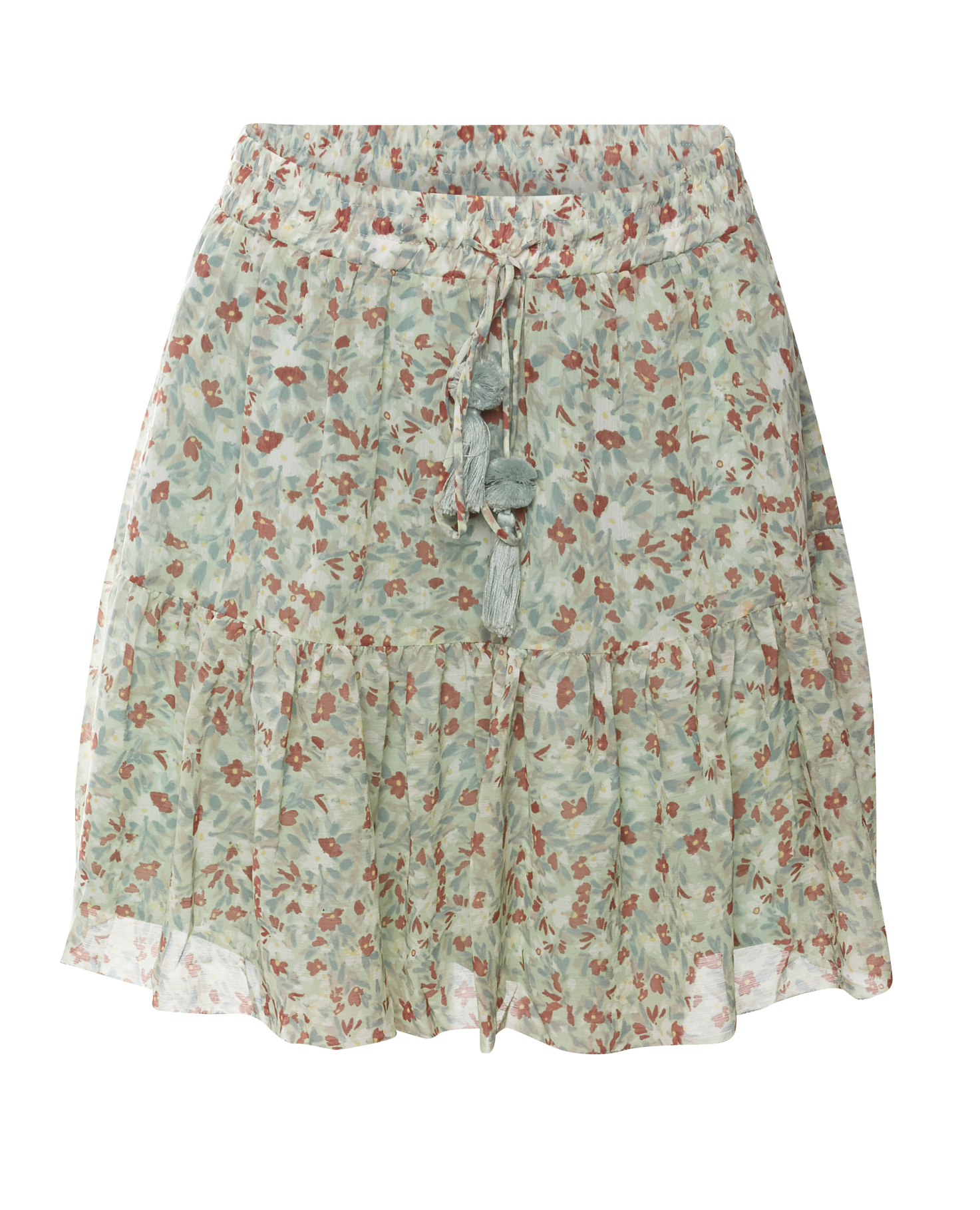 BB Dakota Floral Print Skirt