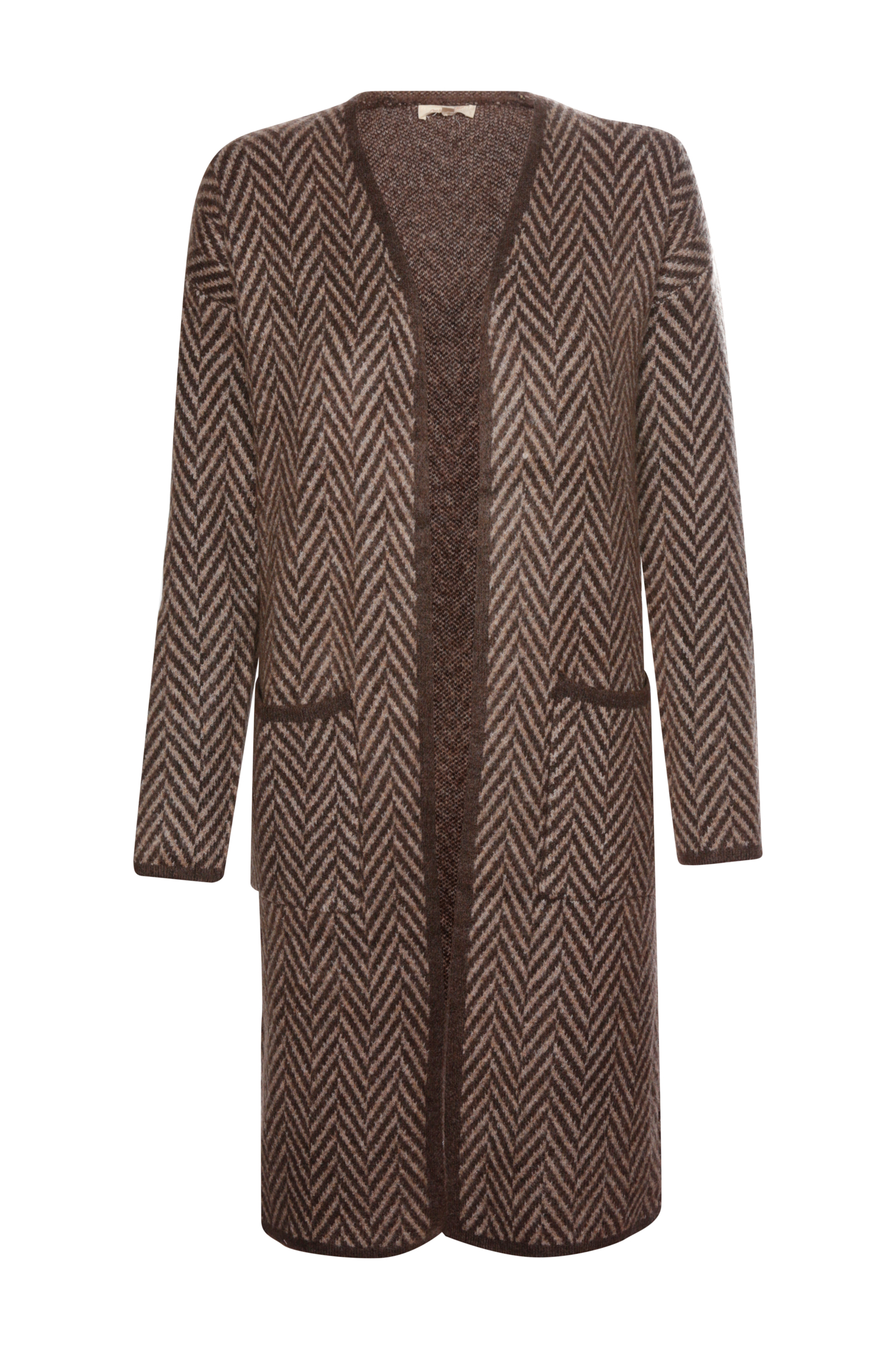 Chevron Knit Cardigan