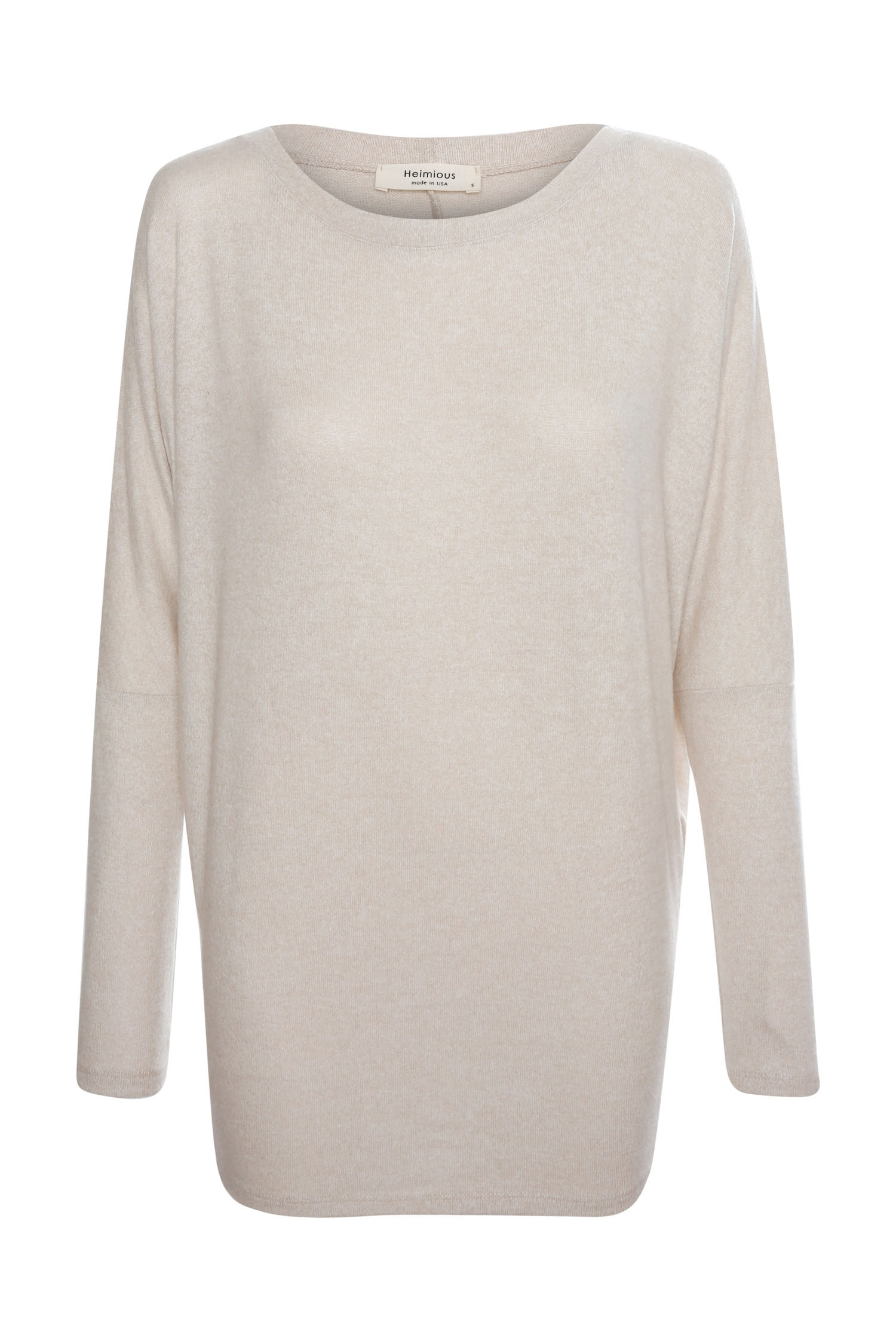 Stella Brushed Long Sleeve Dolman Top