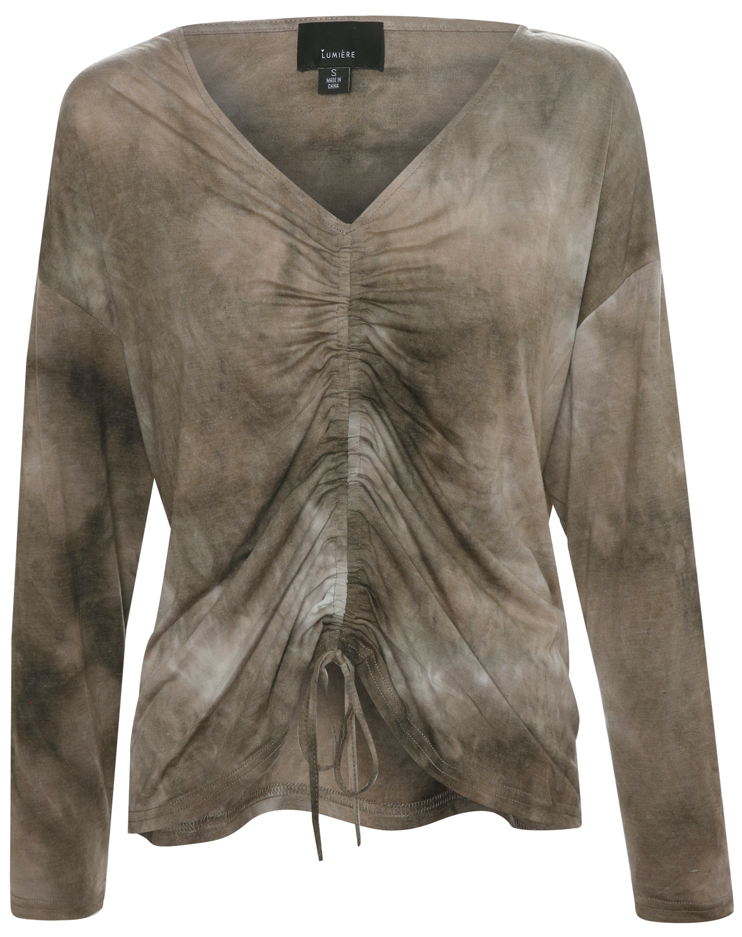 Drawstring Ruched Top