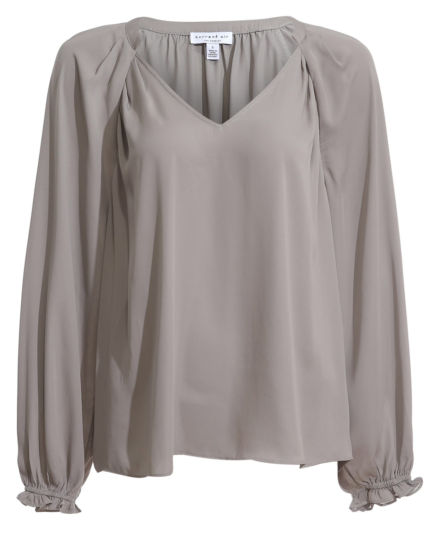 Long Sleeve V-Neck Top