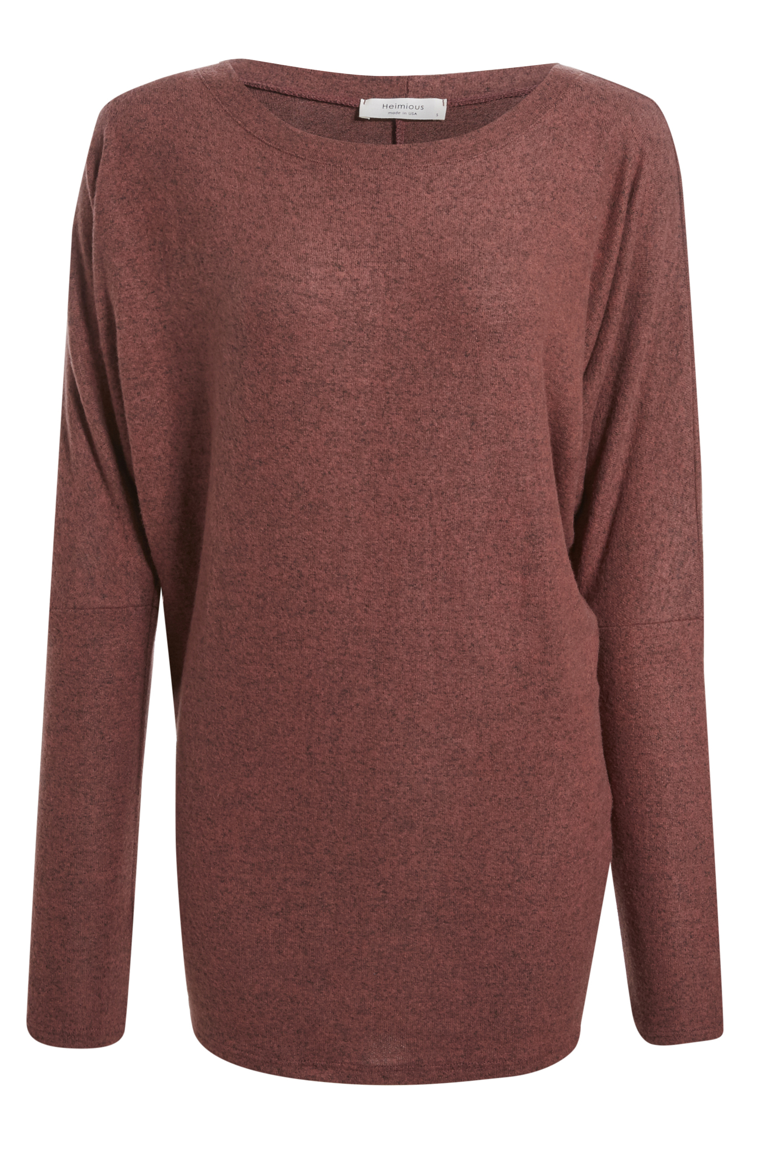 Stella Brushed Long Sleeve Dolman Top