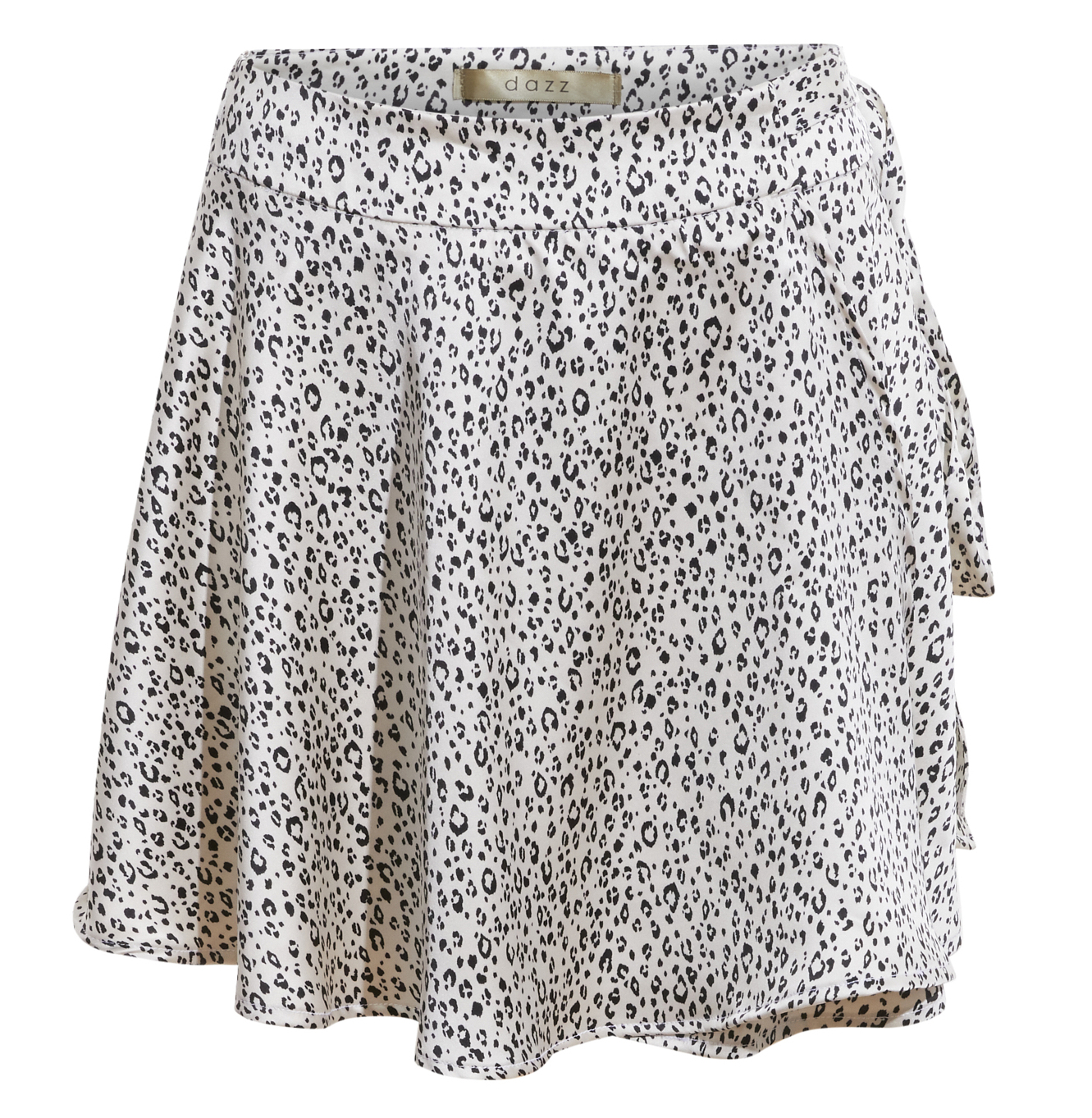 True Wrap Printed Mini Skirt