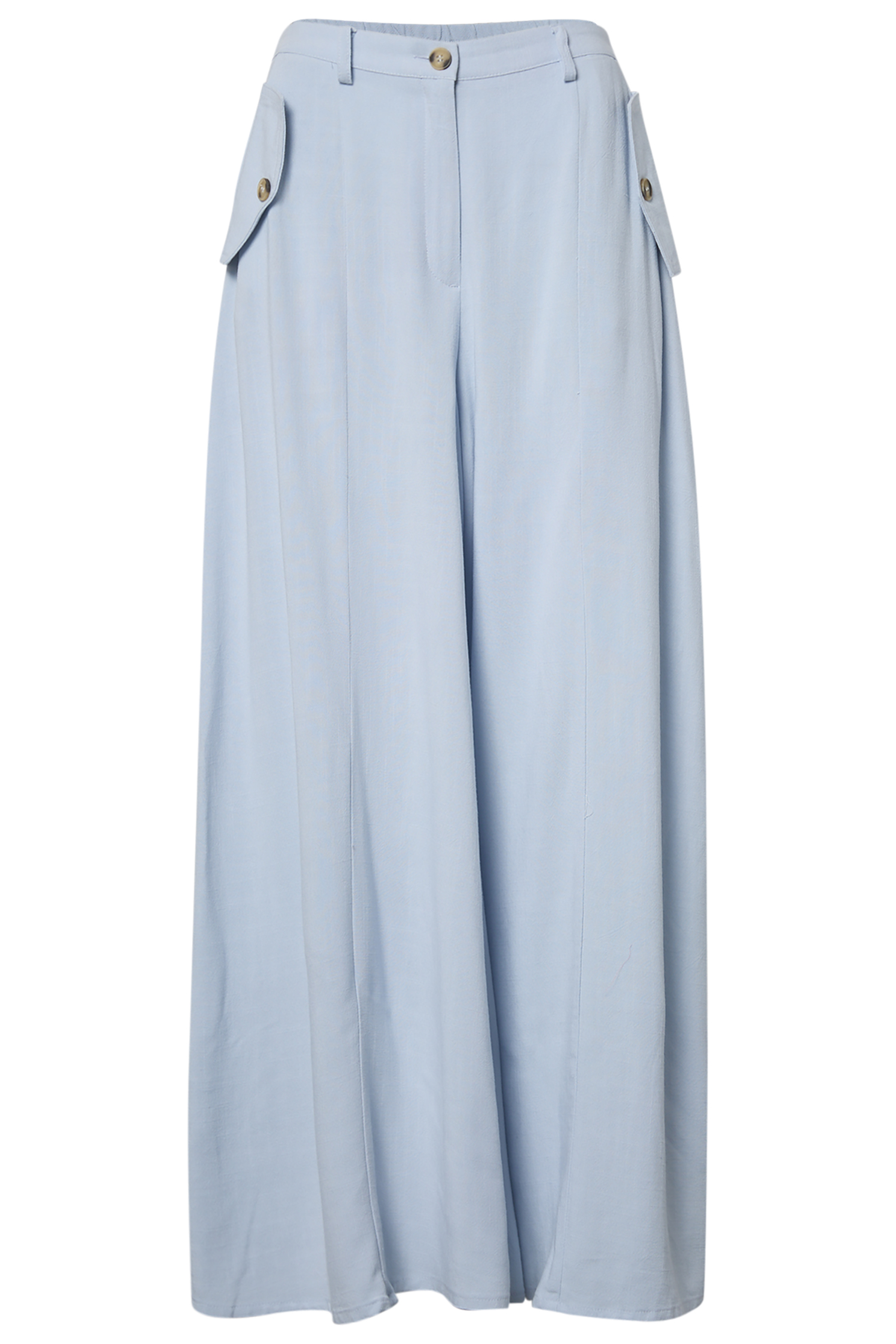 Wide Leg Elastic Back Pant