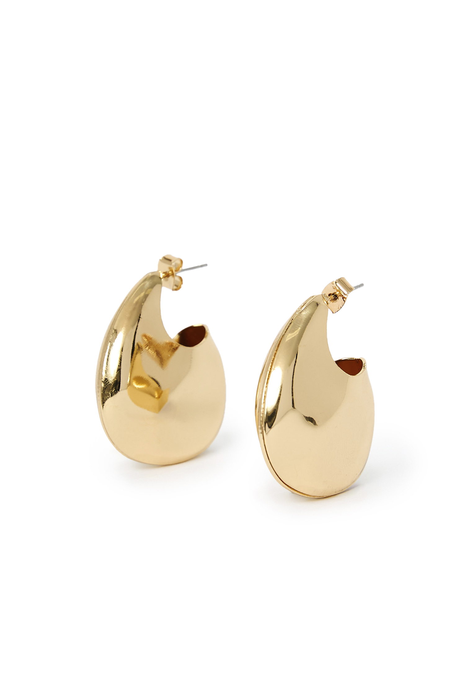 Hollow Puff Earrings