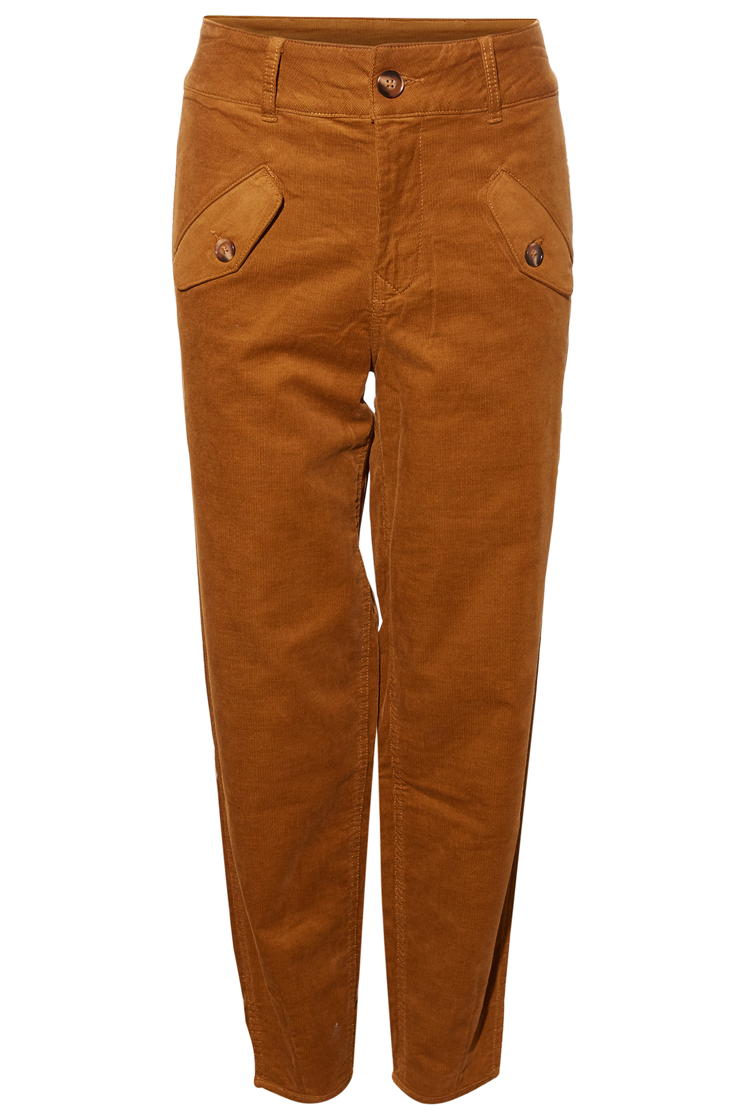 KUT from the Kloth Corduroy High Rise Crop Pants