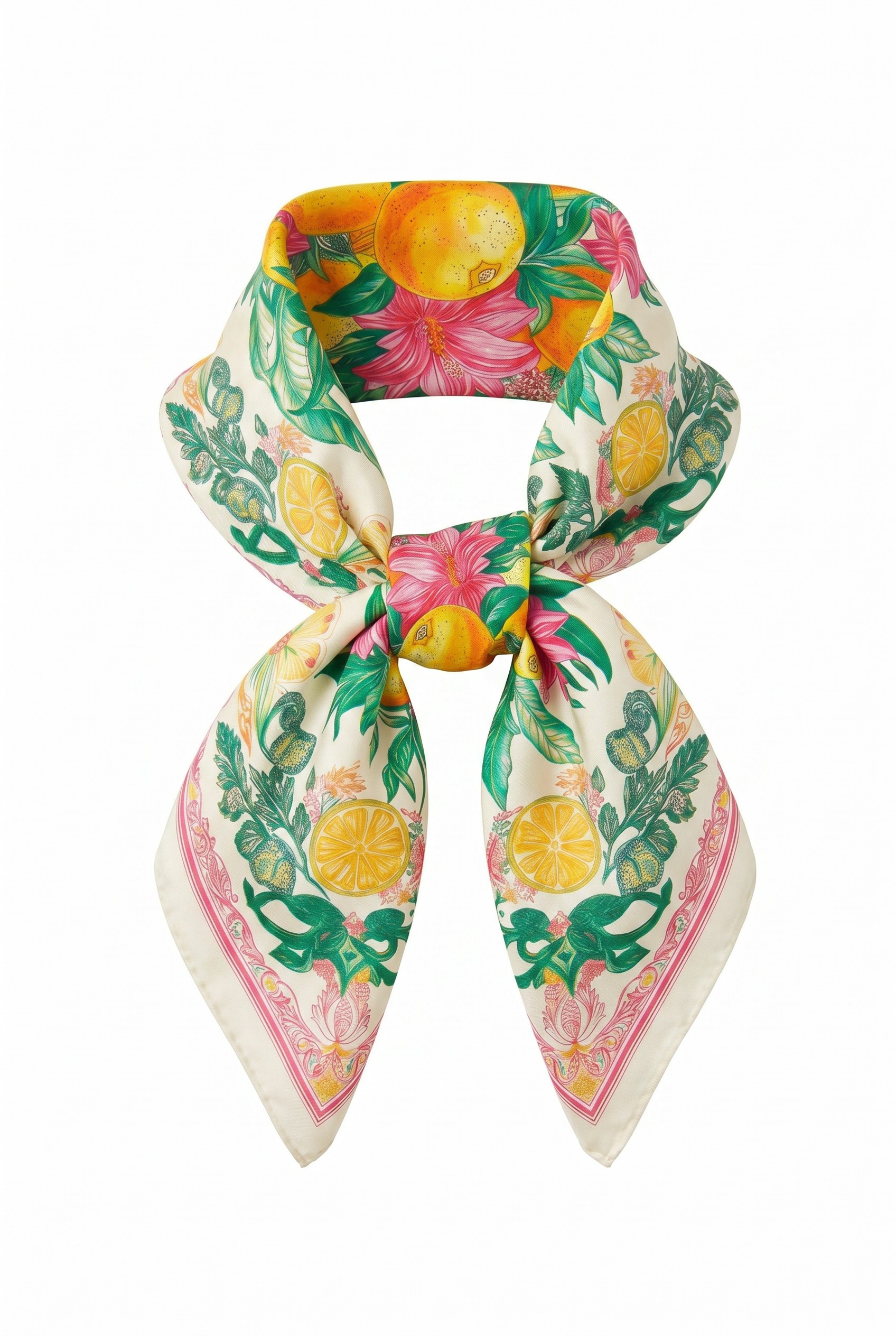 Lemons and Florals Scarf