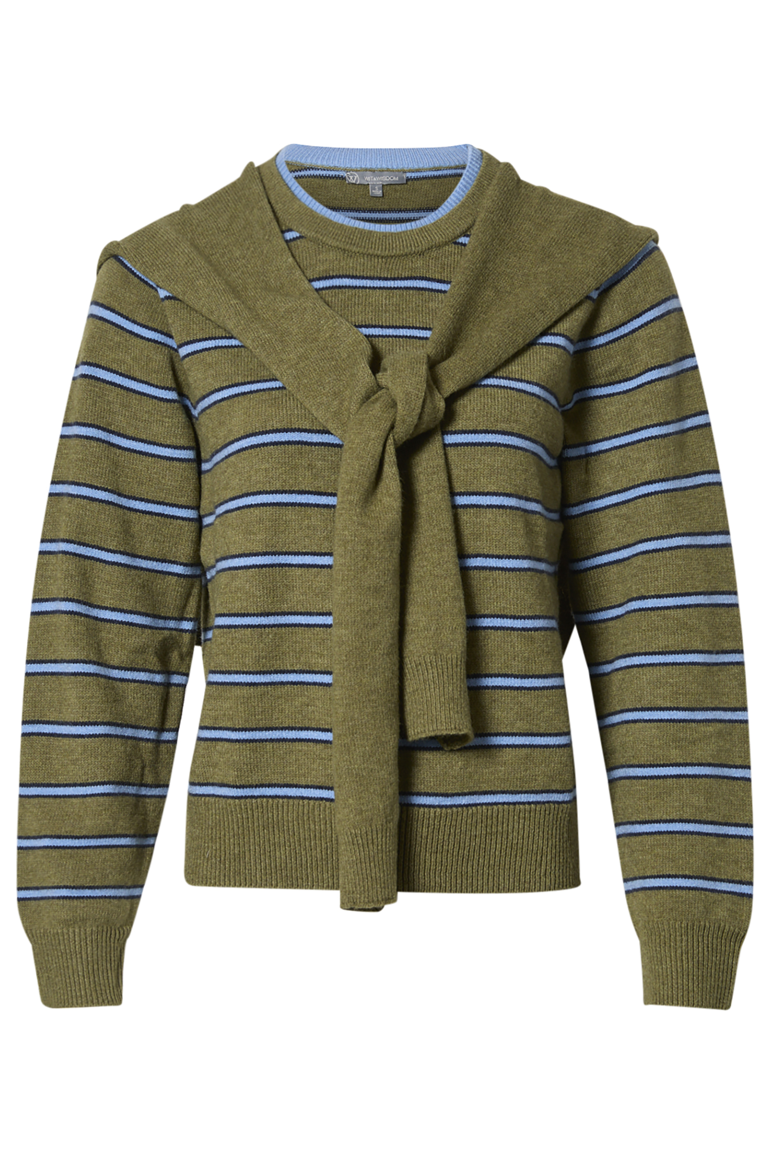 Wit & Wisdom Twofer Striped Sweater