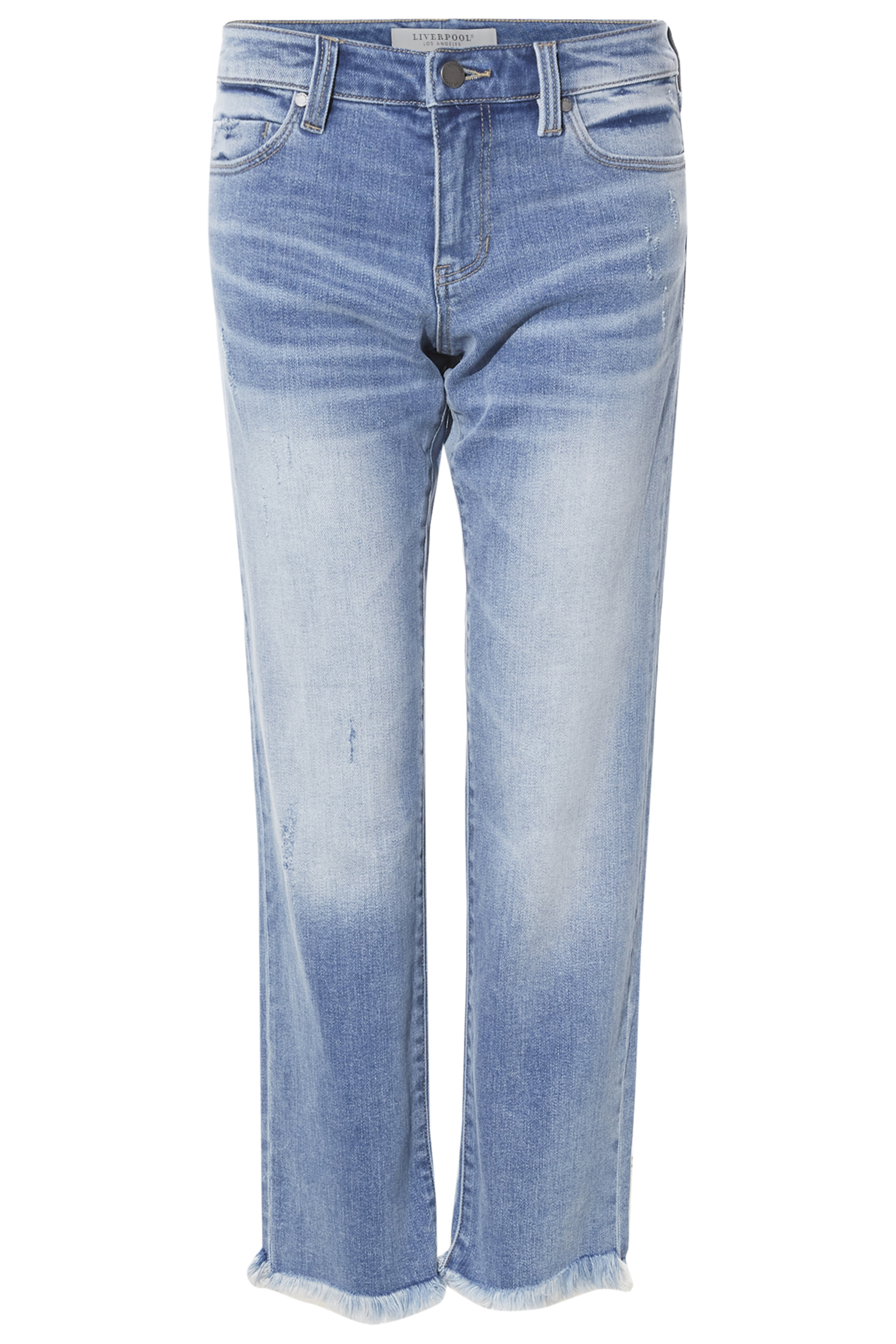 Liverpool Mid Rise Crop Straight Jean