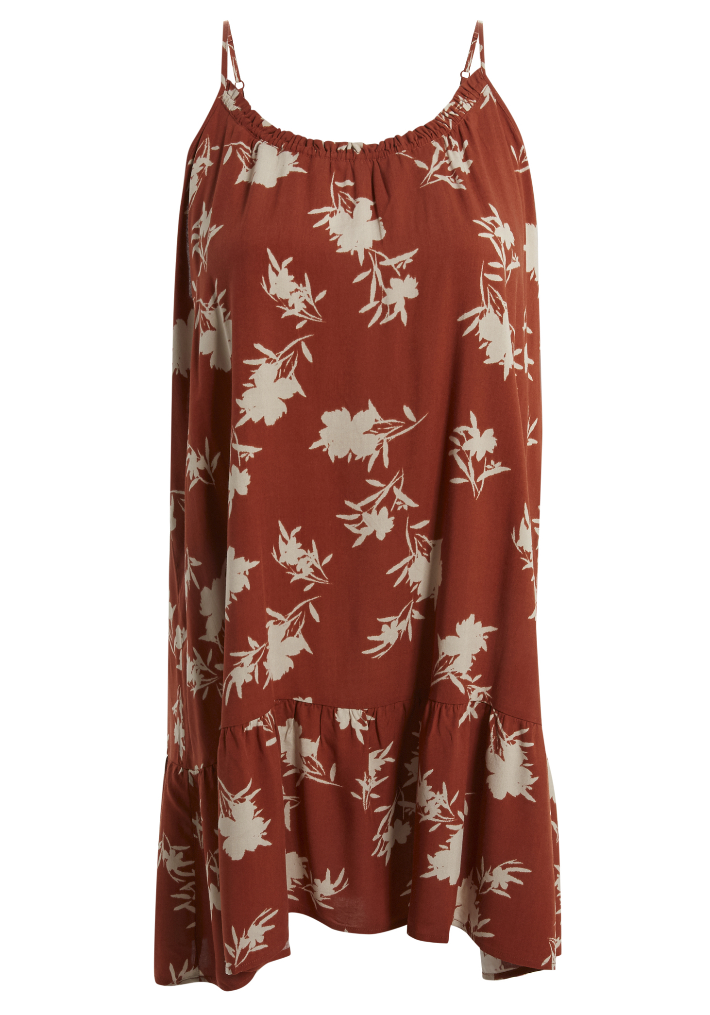 Sleeveless Floral Dress