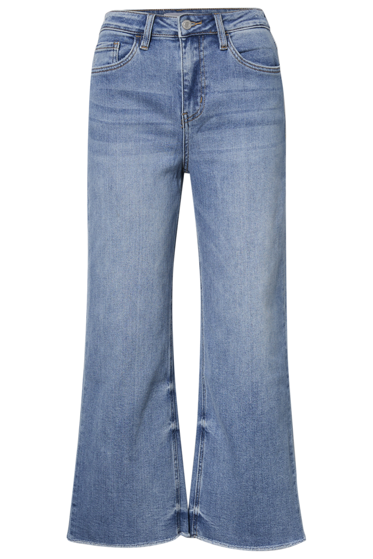 High Rise Wide Leg Denim
