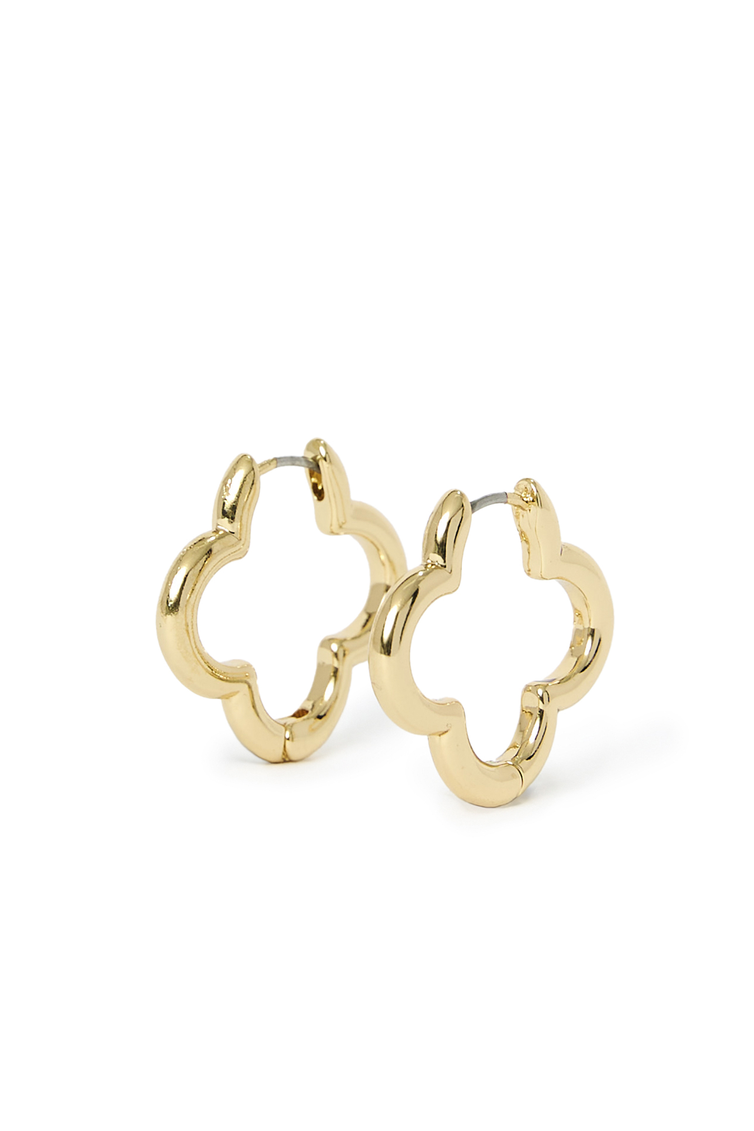 Clover Hoop Earrings