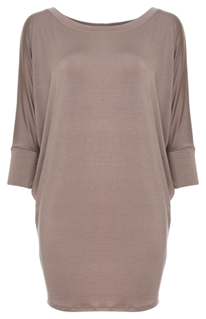 Nina Dolman Round Neck Modal Jersey Top