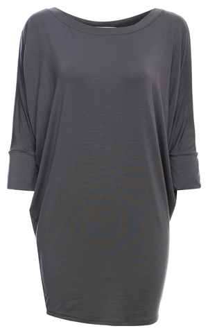 Nina Dolman Round Neck Modal Jersey Top