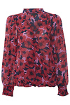 Floral Surplice Blouse