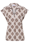V-Neck Floral Blouse