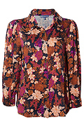 Democracy 3/4 Sleeve Floral Blouse